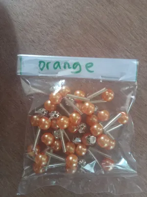 payet rangkai tabur 10 pcs/Payet mutiara tabur/mutiara tabur