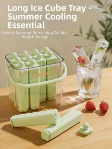 ASCOR | Long Ice Block Maker Food Grade Silicone Ice Tray