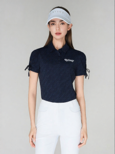 RYDER CUP EST．1927 | UV Protection Cool Sensation Slim Fit Womens Polo Shirt Short Sleeve