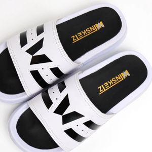 WINSKETZ - Sandal Slip On Anak Laki Laki Perempuan Original Clovers White Black