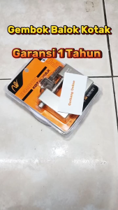 Gembok Pagar Besar 74mm 84mm 94mm Rumah Gudang Ruko Baja Anti Karat Anti Cairan Potong Bor Ketok