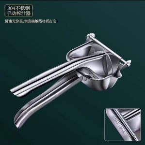 Handheld Manual Juicer 304 Stainless Steel Orange Lemon Squeezer Kitchen Tool for Home Use Fruit Pressing Machine