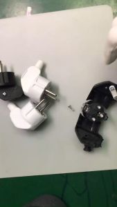 Phích cắm công suất lớn cao cấp/ Phích cấm điện châu âu/ chuôi cắm đực cho ở điện