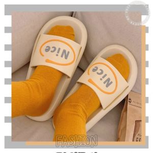 NDDshop Newww ✨รองเท้าแตะ รองเท้าแฟชั่นชายหญิง สกรีนลายคือ So Nice มากแม่ 🧀 สีพื้น แมทช์ง่าย ราคาสบายกระเป๋า พลาดไม่ได้แล้ว