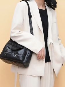 Túi nữ đeo chéo đeo vai da mềm nhiều ngăn LILA TMT19