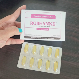 Roseanne Evening Primrose Oil 1000mg Soft Gel Capsules 30 capsules