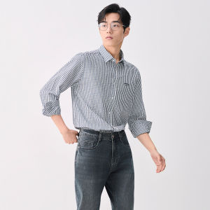 Business Casual Mens Shirt Bubble Texture