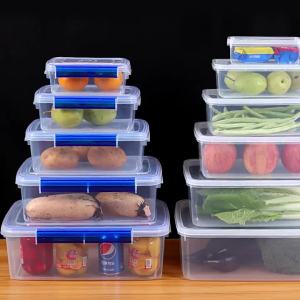 Sealable Refrigerator Storage Box Microwave Safe Large Capacity