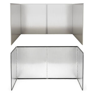 Kitchen Utensils Stainless Steel Foldable Splash Guard 40x80cm for Cooking Safety and Oil Splash Shield