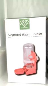 Bình Nước Gắn Chuồng Cho Chó Mèo Tự Động Bát Ăn Chó Mèo Thỏ Thú Cưng Gắn Lồng 2 Chiều Trong Ngoài 500ml