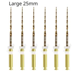 Dental Reciprocating Wave Gold Endo One Files Rotary Endodontic Files for Endomotor Root Canal Preparation Endodontic Treatment