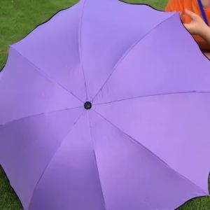 PAYUNG LIPAT MINI POLOS 3D BAHAN NILON SUPER LEMBUT TAHAN LAMA