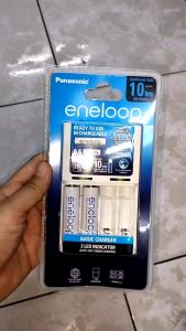 เครื่องชาร์จ แท่นชาร์จ พานาโซนิค ชาร์จเร็ว PANASONIC ENELOOP (2000mAh/1.2v) (แถมถ่าน2AAก้อน) K-KJ51MCC20T | KKNT