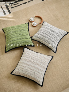 Vỏ Bọc Gối Họa Tiết Thêu Cổ Điển Bằng Vải Nhung Khóa Kéo Phong Cách Pháp Sang Trọng Cho Phòng Khách Và Phòng Ngủ