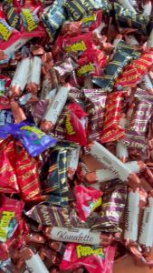 Mix Chocolate and Candy Roshen konafetto - Roshen Peppinezz candy - Peanut Candy ( 250g - 500g - 1kg )