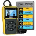 เครื่องมือวินิจฉัยเครื่องสแกนเนอร์ OBD2,ตรวจสอบอัตโนมัติเครื่องอ่านรหัสเครื่องยนต์พร้อมรีเซ็ต, เครื่องมือสแกนรถยนต์ OBDII/EOBD ที่ได้รับการปรับปรุง. 