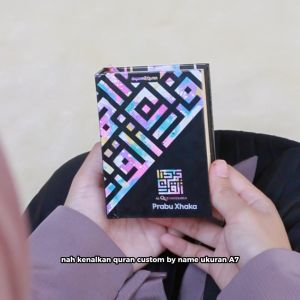 Alquran Saku Kecil A7 (Custom Nama) Syaamil Quran Tilawah Murajaah Tanpa Terjemah