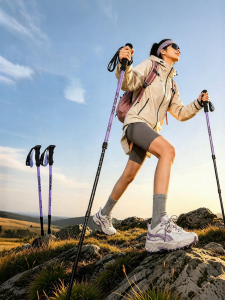 REXUELONG | Telescopic Lightweight Folding Trekking Poles