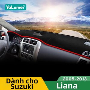 Tấm Che Nắng Bảng Điều Khiển Ô Tô Suzuki Liana 2005-2013 Chất Liệu Flannel/polyester Thảm Để Đồ Trên Bảng Điều Khiển Phụ Kiện Nội Thất