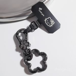 ZHENGEGE | Rotatable Thin Pad Not Obstructing Phone Case And Charging Durable Metallic Connection Mobile Phone Strap