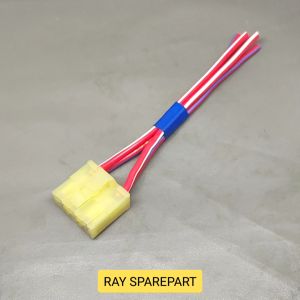 SOKET KABEL KIPROK REGULATOR HONDA CBR 150R FACELIFT K45G K45N K45R KABEL AVS 3MM ORIGINAL
