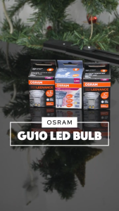 OSRAM GU10 LED VALUE BULB PAR16【4.5W/5.5W/7W】WARM WHITE /COOL WHITE/DAYLIGHT 240V DIMMABLE 36 DEGREE