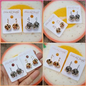 Anting Desi Anting Gantung Motif Lilit