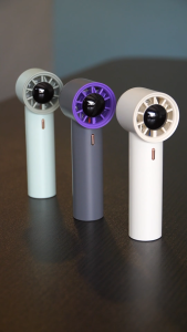 Dreepor Mini Fan Portable Handheld Fan Turbo Fan High Speed Fan Pocket Fan Power LED Display 3000mAh for Outdoor Camping