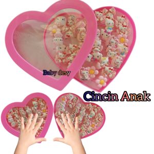 CINCIN PLASTIK MAINAN ANAK MOTIF KARAKTER LUCU