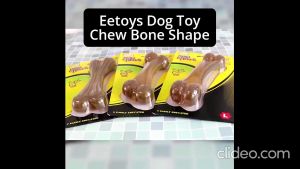 Eetoys Dog Toy Chew Bone Shape - Bite Resistant Toys Trumpet/Double Bone