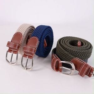 Stretch Belt Woven Braided Web Belt