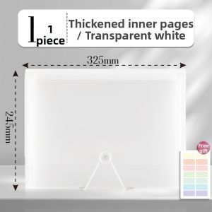 deli | Large Capacity Student Organizer Folder