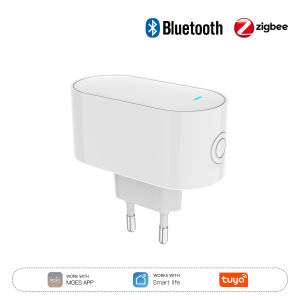 MOES ZigBee Bluetooth BLE Mesh Smart Hub EU Version - Tuya Certified Gateway 100+ Devices Support Multi-Protocol App Control