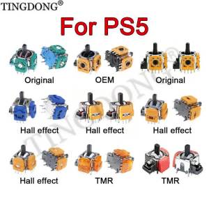 Hall Effect Joystick For PS5 Controller No Drift 3D Analog Thumbstick Replacement Replace the Operation Lever Maintenance Part