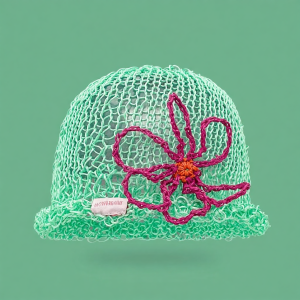 BAOYINFEI | Floral Hand-woven Hollow Lace-up Breathable Face-Slimming Fashion Summer Hat