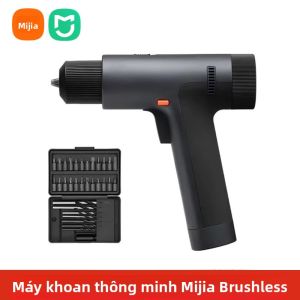 Tuốc Nơ Vít Điện Không Chổi Than Xiaomi Mijia Sạc Type-C Dụng Cụ Điện Thông Minh Cho Nhà Thông Minh Thân Kim Loại Titan Máy Khoan Thông Minh Cho Nhà Thông Minh