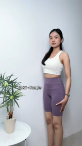 CS QUEEN-Yoga Shorts for women high waist tight hip-lifting pants outdoor running cycling and fitness（CS40）