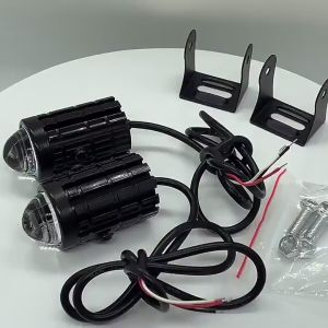 Mini Driving Light for Motorcycle Headlight LED Light 20W * 2 White+Yellow Motorcycle Accessories