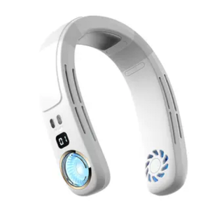 Portable Neck Fan Wireless Leafless Mini USB Charging Air Conditioner Outdoor Hanging Fan Dance Yang Manbae Mini Fans