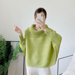 Áo Chui Đầu Tay Cánh Dơi Ve Áo Xếp Li Áo Cánh Thiết Kế Xu Hướng Quý Phái Đẹp Sang Trọng Ys8897