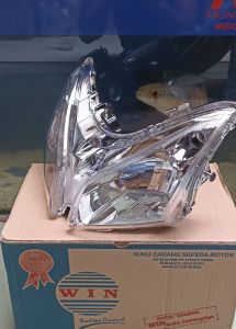 CMS. MERK WIN REFLEKTOR LAMPU DEPAN HONDA VARIO 110 OLD KARBU LAMA