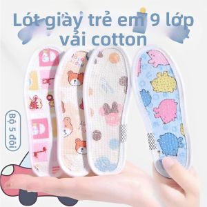 ZHENMIAO | Breathable Sweat-Absorbing Anti-Odor Soft Spring Summer Children Insoles