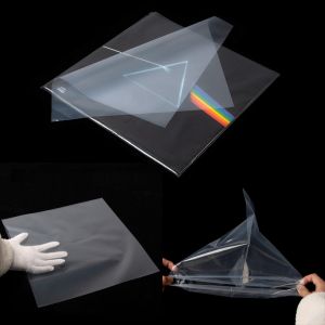 50 Túi Đựng Đĩa Than Vinyl Trong Suốt Không Có Nắp Gài Dễ Dàng Truy Cập Phù Hợp Với Hầu Hết Đĩa LP 12 10 7 Inch & Bìa Album Có Thể Sử Dụng Lại