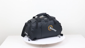 LAZ073) High Quality Water Resistant 40L SNIPER 3in1 Duffel Bag Gym Bag Travel Bag Backpack Weekender Bag with Shoe Compartment