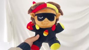 Kawaii Flamefrags Plush Toy Unstable Universe Gaming Merchandise Stuffed Flame Plush Toy Christmas Birthday Gift Kids Game Fans