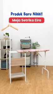 MEJA GOSOK LIPAT / MEJA SETRIKA LIPAT BESI MS EIRA OLYMPIC [PARBUB]