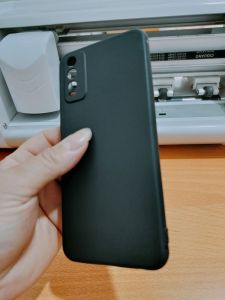 casing Vivo y20 y12s softcase macaron black case y20 y12s