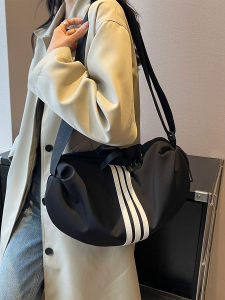 Large Capacity Nylon Dumpling Shaped Shoulder Bag for Women Casual Summer Travel Crossbody Bag Fashionable New 2024 Ka Le Er