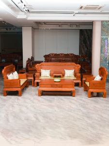 Lush age | Bộ Sofa Gỗ Đỏ Phong Cách Trung Quốc
