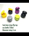 Tupperware Tutup Eco Bottle 750 ml dan Eco Fancy 500 ml. 